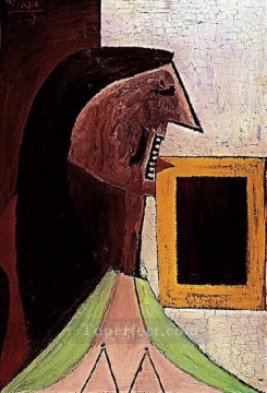 抽象的かつ装飾的 Painting - 女性のバスト 1 1928 キュビスム